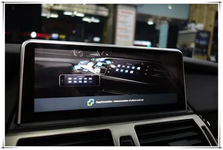 E71 BMW X6 - 안드로이드 10.25 모니터 장착