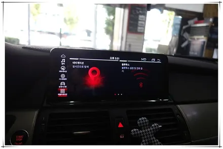 E71 BMW X6 신형 느낌으로 업그레이드 - 10.25 안드로이드 모니터