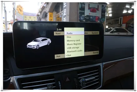 W212 벤츠 E 클래스 10.25 안드로이드 모니터 시공