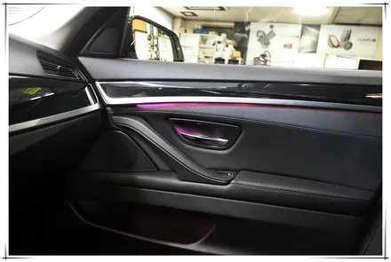 F10 BMW 5시리즈 가변 앰비언트 라이트 시공