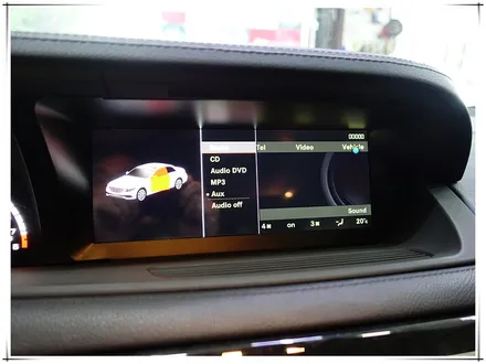 벤츠 CL63AMG 안드로이드 10.25 모니터 시공