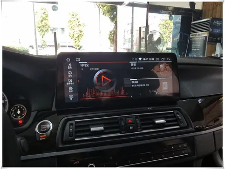 F10 BMW 528i - M 핸들, 12.3인치 안드로이드 모니터