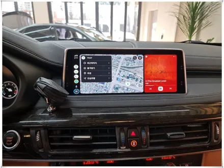 2018 BMW X6 - 안드로이드 오토 사용을 위한 인터페이스 설치