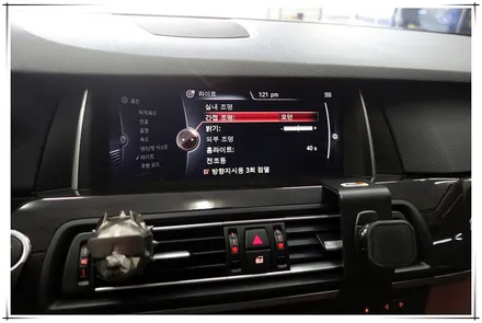 F10 BMW 5시리즈 광각 미러, 가변 앰비언트 라이트