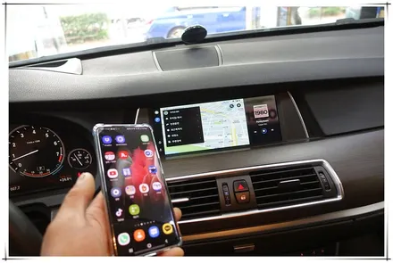 BMW 5GT - T맵 사용을 위한 안드로이드 오토