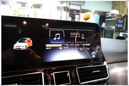 17년형 벤츠 GLE 350d - 12.3 인치 안드로이드 모니터