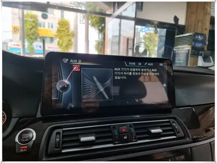 F10 BMW 528i - M 핸들, 12.3인치 안드로이드 모니터