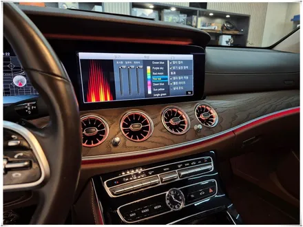 W213 벤츠 E 클래스 E300 앰비언트 송풍구 설치