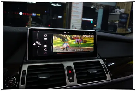 E71 BMW X6 - 안드로이드 10.25 모니터 장착