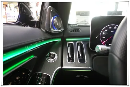 W223 벤츠 S 클래스 S400d - 액티브 앰비언트 라이트 설치