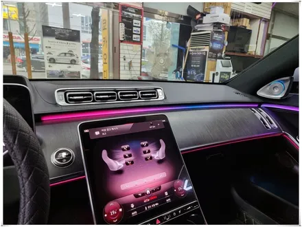 W223 벤츠 S 클래스 S450 - 실내 앰비언트 라이트