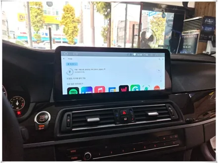 F10 BMW 528i - M 핸들, 12.3인치 안드로이드 모니터