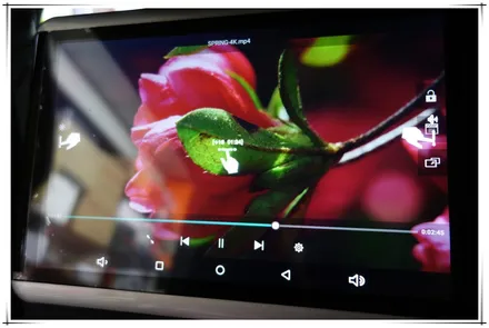 렉서스 RX450h - 안드로이드 리어 모니터 S9