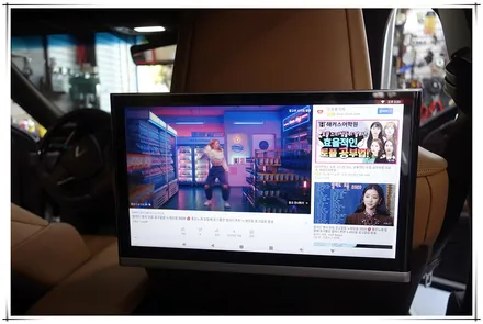 안드로이드 리어 모니터 노바 Z9 - 렉서스 ES300H