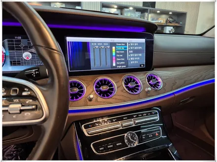 W213 벤츠 E 클래스 E300 앰비언트 송풍구 설치