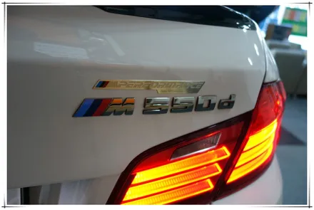 BMW M550d 엠비언트 라이트