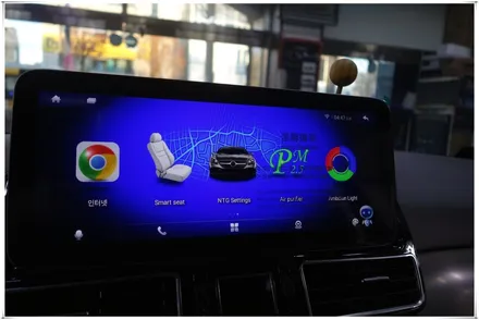 17년형 벤츠 GLE 350d - 12.3 인치 안드로이드 모니터