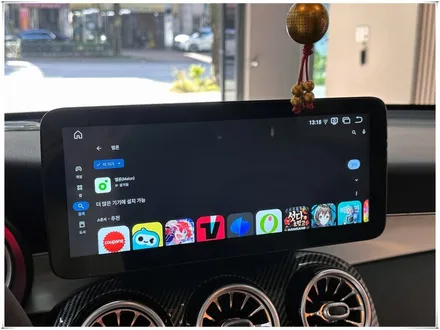 2018 벤츠 GLC 220d - 12.3인치 안드로이드 모니터와 앰비언트 송풍구
