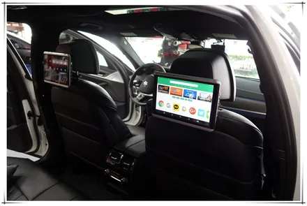 BMW 520d 리어 모니터 - 안드로이드 S9