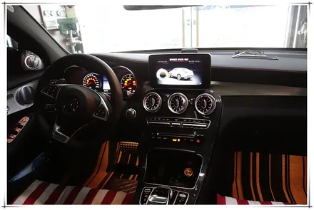 벤츠 GLC 43AMG 쿠페 - 앰비언트 송풍구와 3D부메스터 전동 트위터