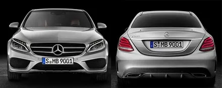 W205 벤츠 C클래스 앰비언트 송풍구