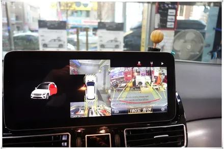 17년형 벤츠 GLE 350d - 12.3 인치 안드로이드 모니터