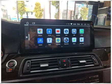 F10 BMW 528i - M 핸들, 12.3인치 안드로이드 모니터