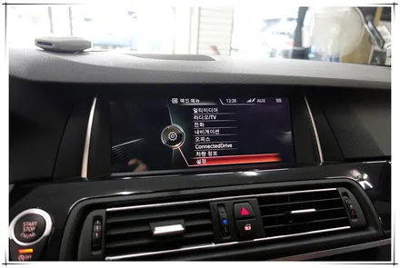 F10 BMW 520d - 안드로이드 셋탑 A-LINK 장착기