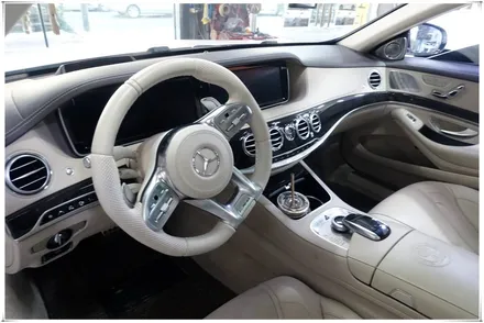 W222 벤츠 S63AMG 애플 카플레이와 안드로이드 오토