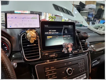 2016년 벤츠 GLE 350d - 카플레이, 안드로이드 오토 코딩