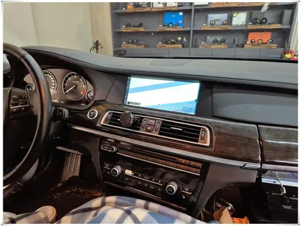 F01 BMW 7시리즈 12.3인치 안드로이드 모니터 설치
