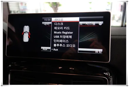 벤츠 G 바겐 63AMG - 안드로이드 10.25 모니터 장착