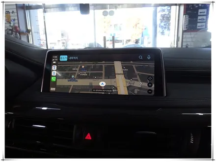 F16 BMW X6  15년형 - 애플 카플레이 및 안드로이드 오토 사용기