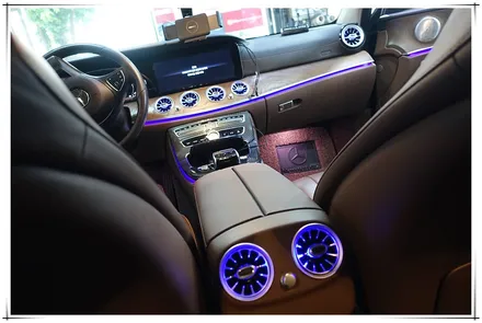 W213 벤츠 E 클래스 - 블랙박스 보조배터리, 앰비언트 송풍구