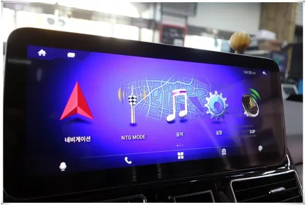 17년형 벤츠 GLE 350d - 12.3 인치 안드로이드 모니터