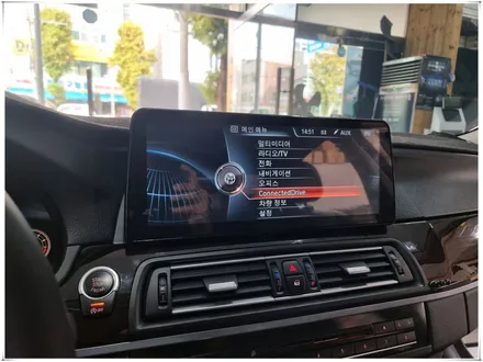 F10 BMW 528i - M 핸들, 12.3인치 안드로이드 모니터