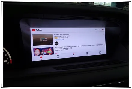 벤츠 CL63AMG - 10.25인치 와이드 안드로이드 모니터 설치