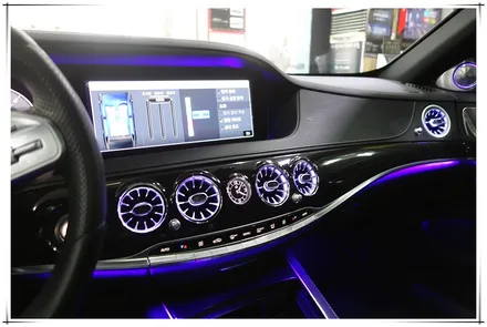 W222 벤츠 S 클래스 - 앰비언트 송풍구, 3D부메스터전동스피커장착