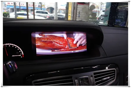 벤츠 CL63AMG - 10.25인치 와이드 안드로이드 모니터 설치