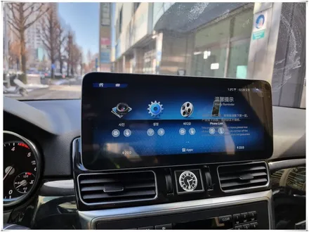 벤츠 GLE350 안드로이드 모니터 - 12.3인치 와이드형