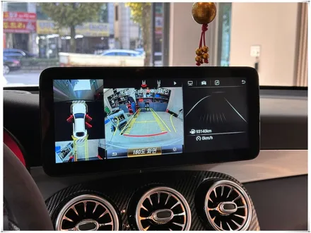 2018 벤츠 GLC 220d - 12.3인치 안드로이드 모니터와 앰비언트 송풍구