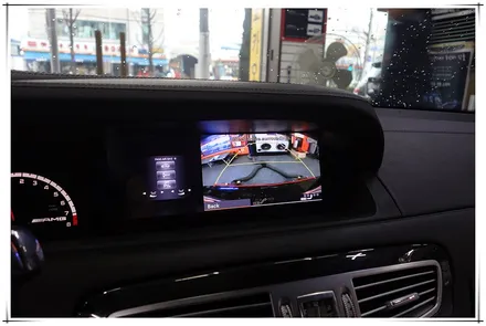 벤츠 CL63AMG - 10.25인치 와이드 안드로이드 모니터 설치