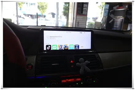 E71 BMW X6 신형 느낌으로 업그레이드 - 10.25 안드로이드 모니터