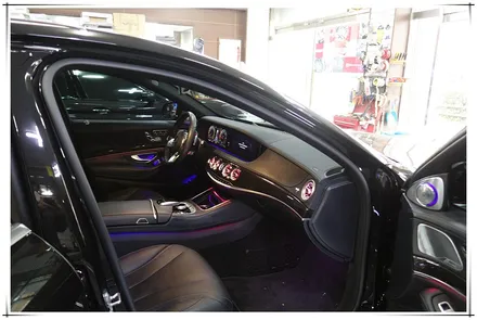 W222 벤츠 S 클래스 - 앰비언트 송풍구, 3D부메스터전동스피커장착