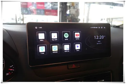 아우디 Q5 10.25 안드로이드 모니터 장착
