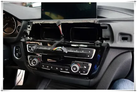 bmw 320d 앰비언트 라이트 - 전면 패널