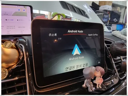 2016년 벤츠 GLE 350d - 카플레이, 안드로이드 오토 코딩