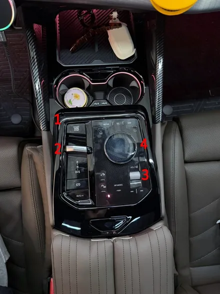 G60 BMW 520i 인기 액세서리 튜닝 - 크리스탈 레버 4종 세트