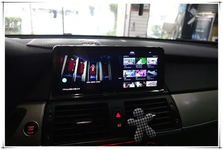 E71 BMW X6 신형 느낌으로 업그레이드 - 10.25 안드로이드 모니터