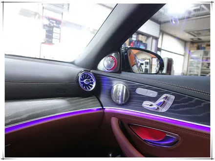 2021년형 벤츠 E 클래스 튜닝 - 전면 LED, 송풍구, 3D부메스터
